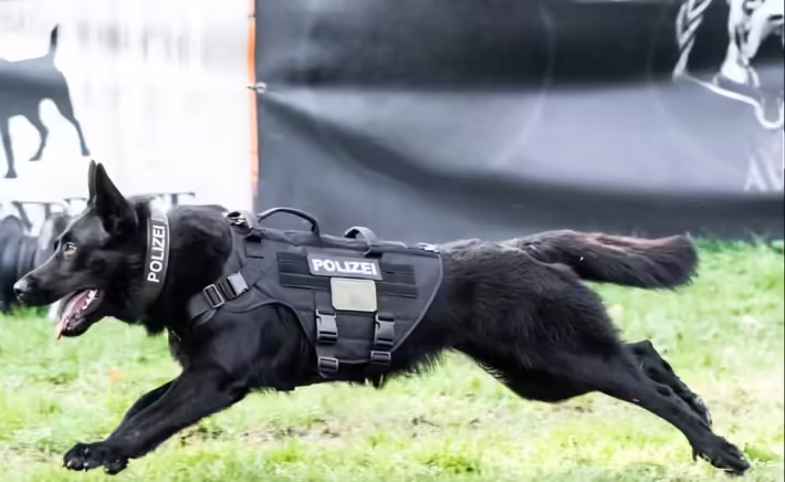 Polizeihund Goethe schnapt flüchtigen Autofahrer in Oberhausen!