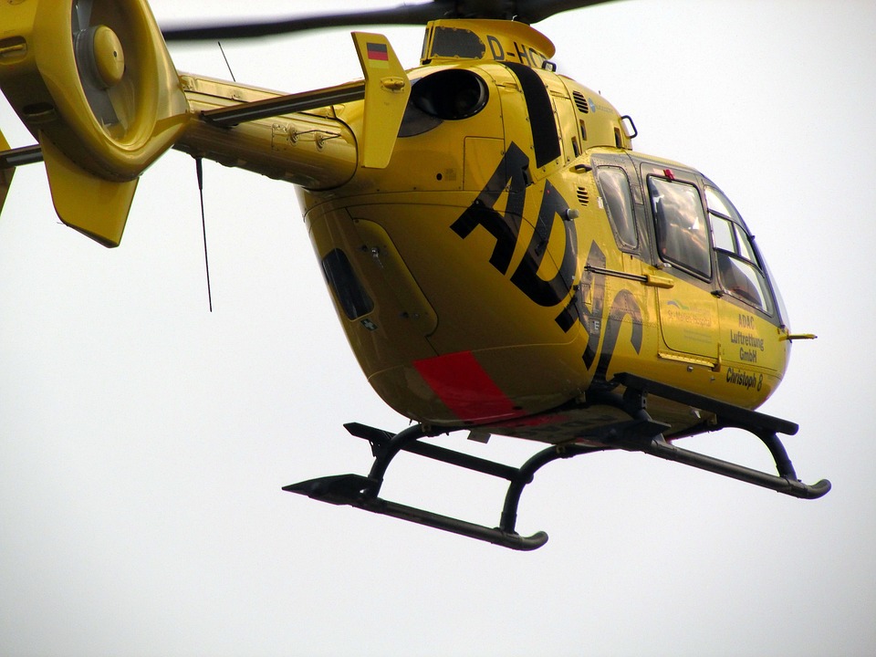 Schwerer Verkehrsunfall in Neudorf: Rettungshubschrauber im Einsatz